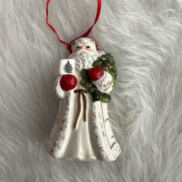 Spode Victorian Santa Christmas Tree Ornament In Original Box - Picture 11 of 14